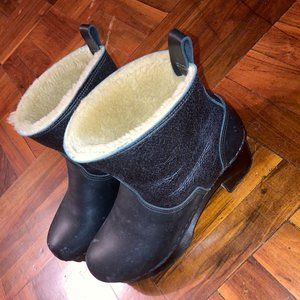 No.6 5" Pull On Shearling Clog Boot size 41 / 9
